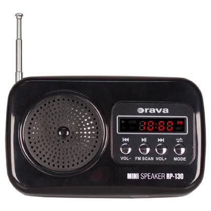 Przenośne radio z USB Orava RP-130 B czarne