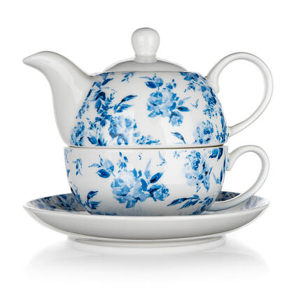 Zestaw do herbaty BLUE FLOWER 1