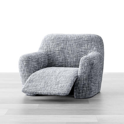Bi-elastyczne pokrowce GRAFITI NOWE antracyt, fotel relaks (sz. 70 - 90 cm) 1