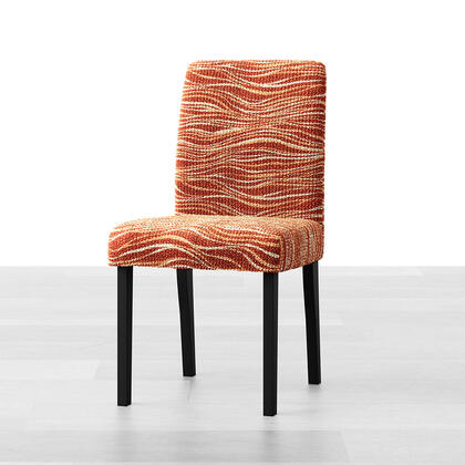 Bi-elastyczne pokrowce UNIVERSO NOWE cieniowane cegła, krzesła z oparciem 2 szt. 45 x 45 x 50 cm 1