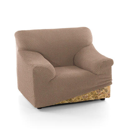 Super streczowe pokrowce NIAGARA orzeszkowe, fotel (sz. 70 - 110 cm) 1