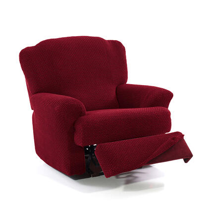 Super streczowe pokrowce NIAGARA bordo, fotel relaks (sz. 70 - 90 cm) 1