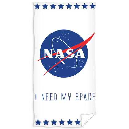 Ręcznik kąpielowy frotte dla dzieci NASA I Need My Space 70 x 140 cm