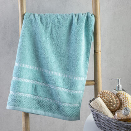 Ręcznik kąpielowy frotte GINO kolor miętowy 70 x 140 cm