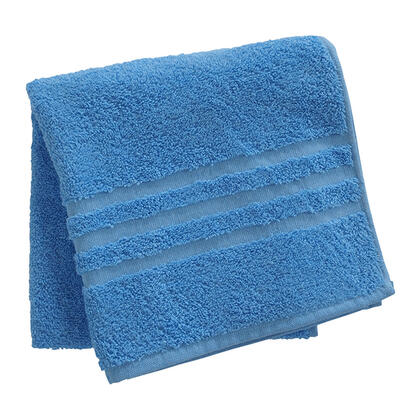 Ręcznik kąpielowy frotte STANDARD niebieski 70 x 140 cm 1