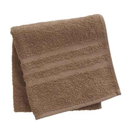 Ręcznik kąpielowy frotte STANDARD brązowy 70 x 140 cm 1