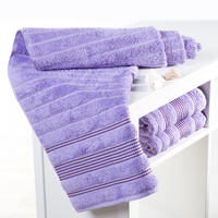 Ręczniki bawełniane frotte Paris jasnofioletowe 1