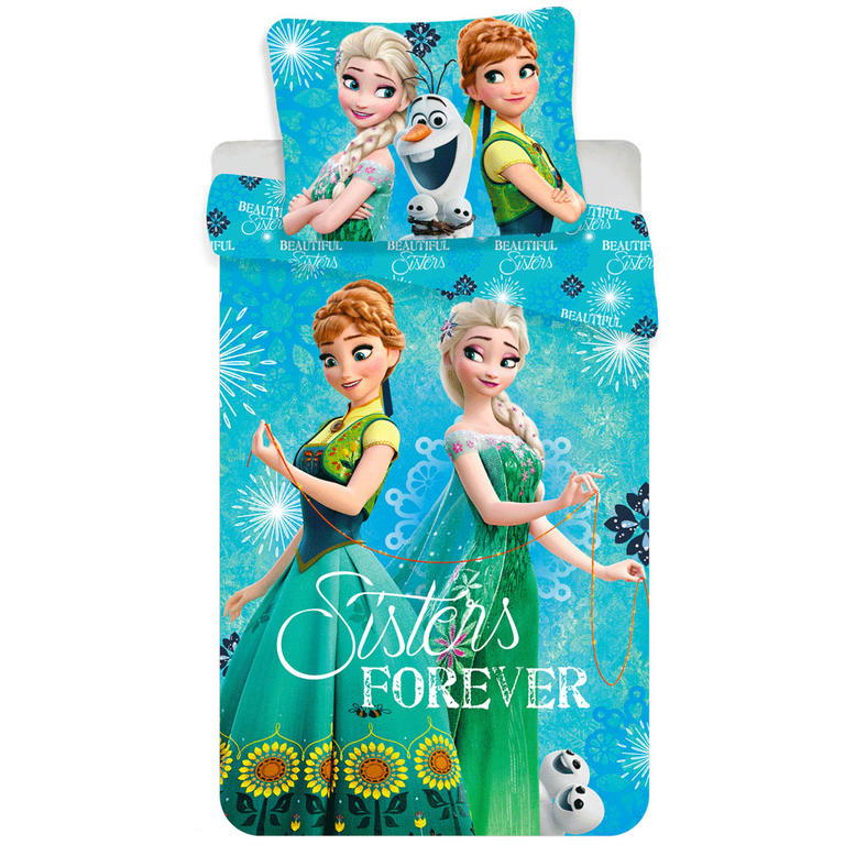 Pościel dziecięca Frozen Sisters forever 1
