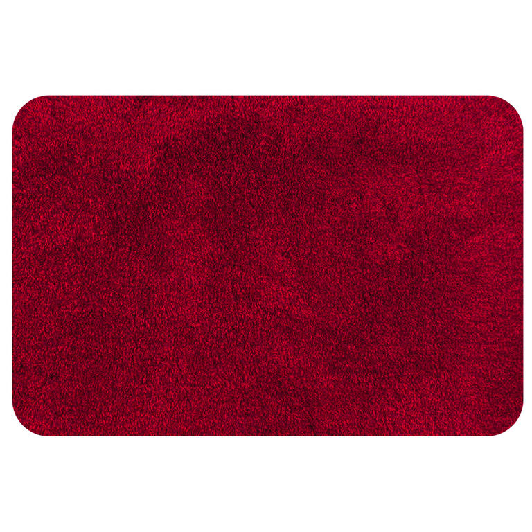 Dywanik łazienkowy Tassos czerwony, GRUND, przed wannę 60 x 90 cm 1