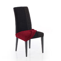 Super streczowe pokrowce NIAGARA bordo, krzesła - siedzisko 2 szt. 40 x 40 cm 1