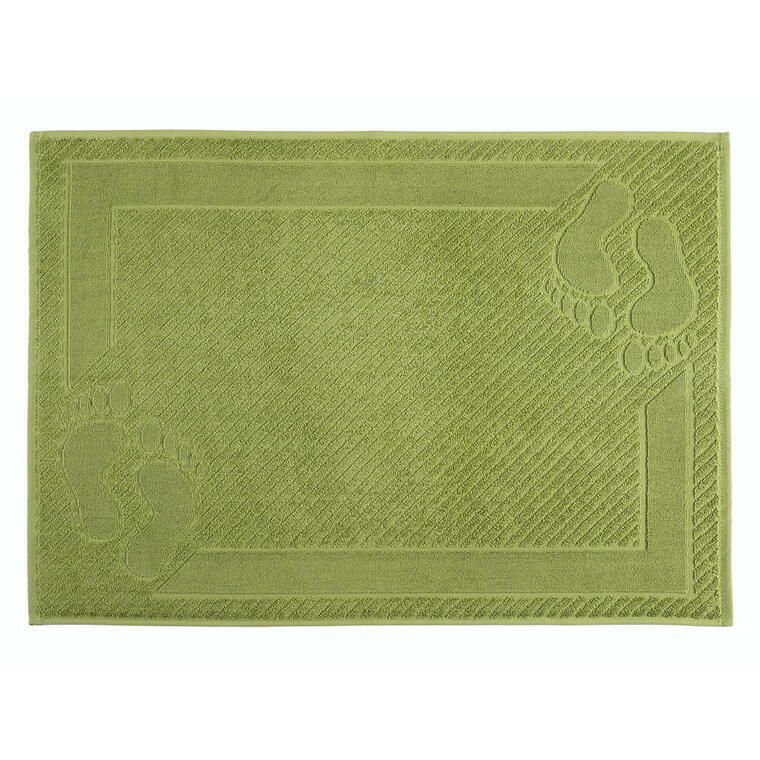 Mata łazienkowa frotte MEXICO zielona 50 x 70 cm 1