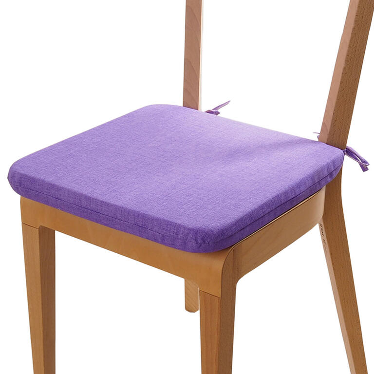 Poduszka siedzisko z możliwością prania BESSY fioletowa 1