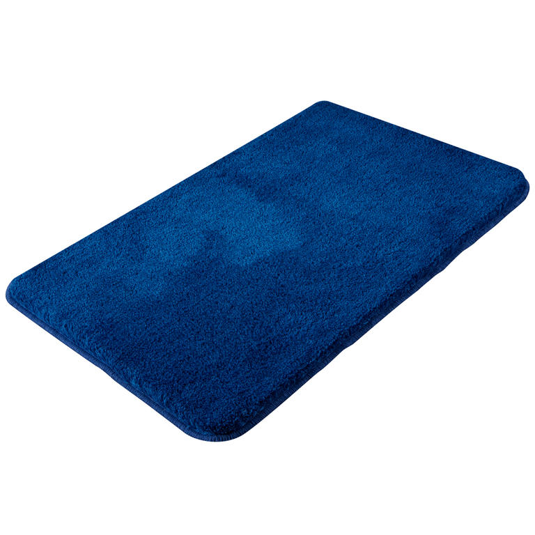 Dywanik łazienkowy EXCLUSIVE pasemki niebieskie, 50 x 80 cm 1