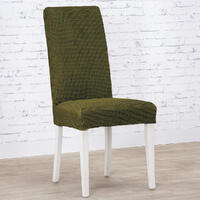 Super streczowe pokrowce NIAGARA zielone, krzesła z oparciem 2 szt. 40 x 40 x 55 cm 4