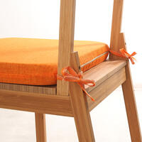 Poduszka siedzisko z możliwością prania BESSY pomarańczowa 4