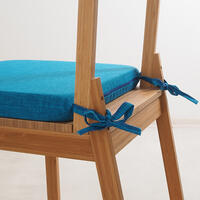 Poduszka siedzisko z możliwością prania BESSY lazurowa 4