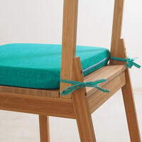 Poduszka siedzisko z możliwością prania BESSY turkusowa 4